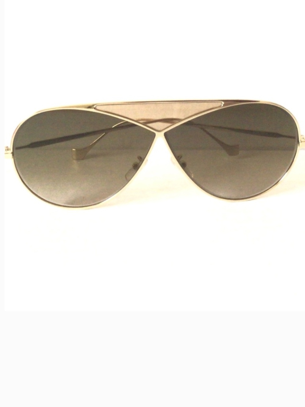 Loewe Puzzle Aviator Gold-tone Frame Sunglasses